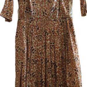 1950’s Vintage R&K Pleated Day Dress